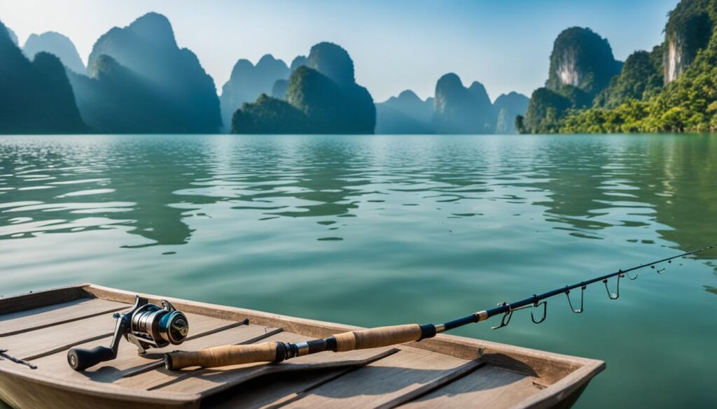 Fishing science in Thailand's top lakes Fishing science in Thailand's top lakes