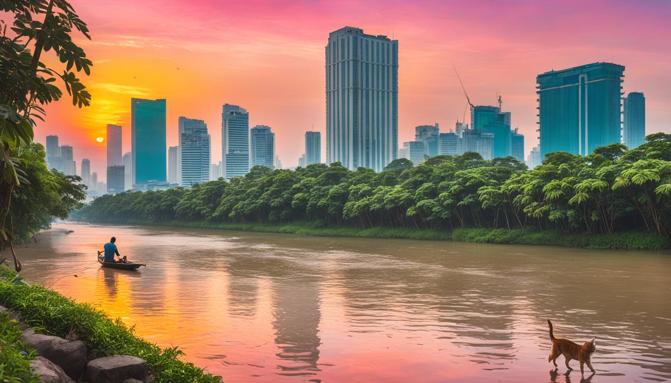 urban fishing bangkok thailand