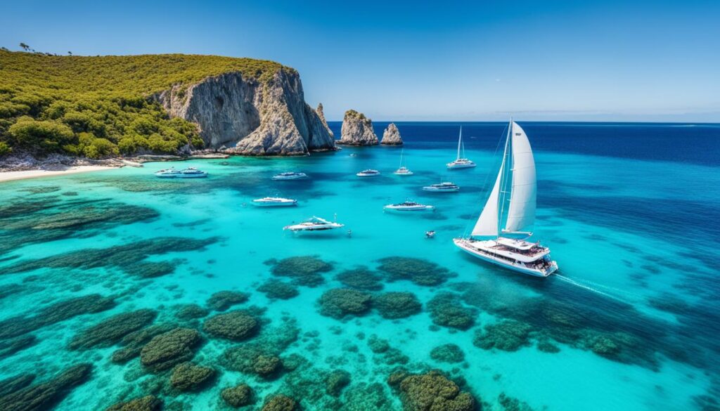 sailing and snorkeling cruise sailing and snorkeling cruise
