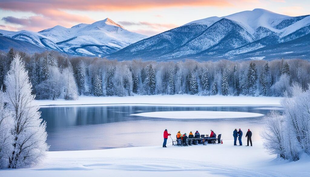 luxury ice fishing vacations luxury ice fishing vacations