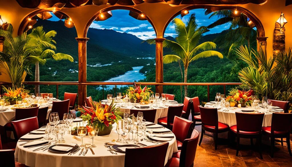 Gourmet dining experience at Tropic Star Lodge Gourmet dining experience at Tropic Star Lodge