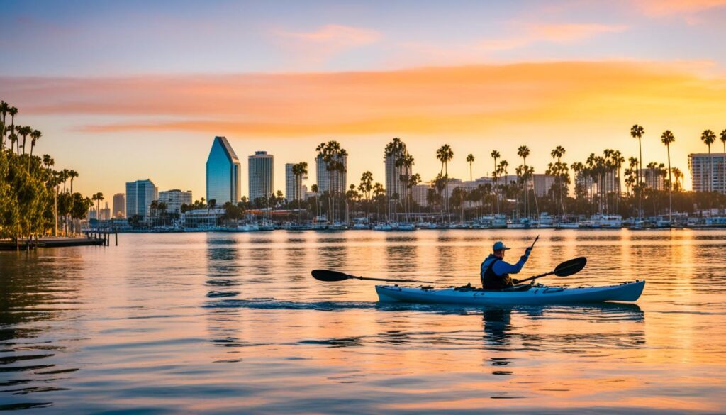 Kayak fishing San Diego Bay Kayak fishing San Diego Bay