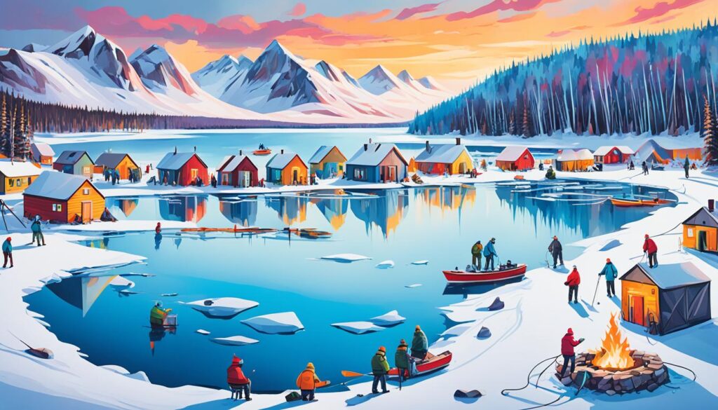 ice fishing shelters ice fishing shelters