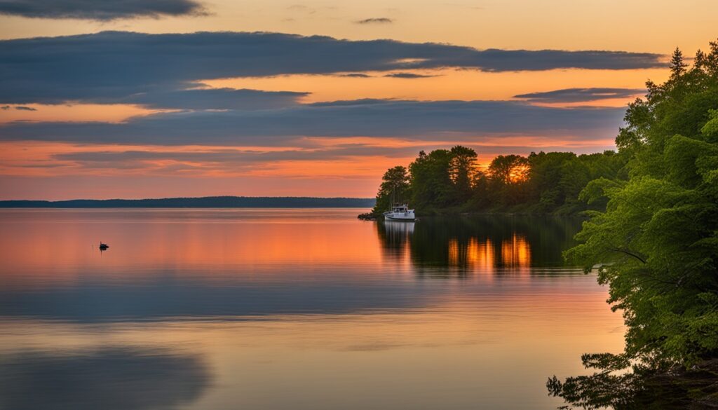 St. Lawrence River prime fishing waters St. Lawrence River prime fishing waters