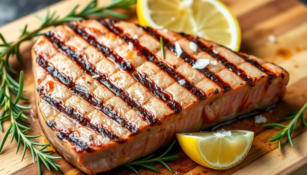Grilled tuna steak Grilled tuna steak