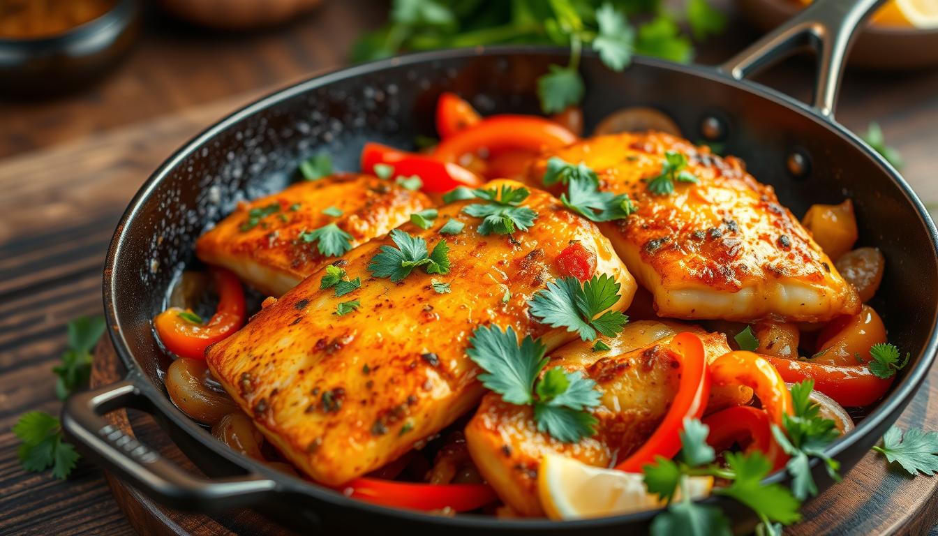 Spicy Cajun Catfish Skillet: Easy Southern Comfort Cajun Catfish Skillet