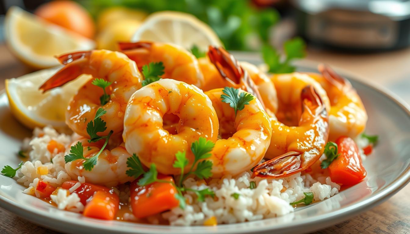 Garlic Butter Prawns