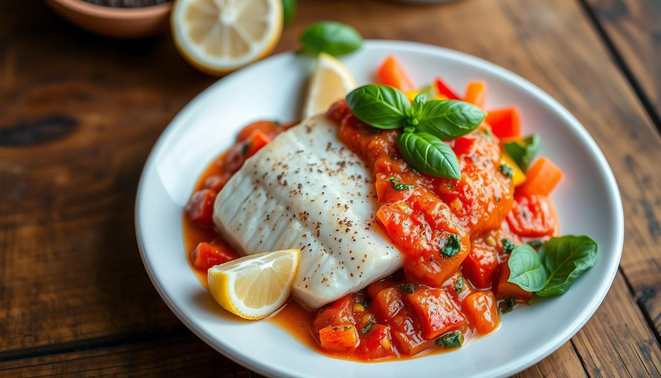 Tomato Basil Mahi Mahi