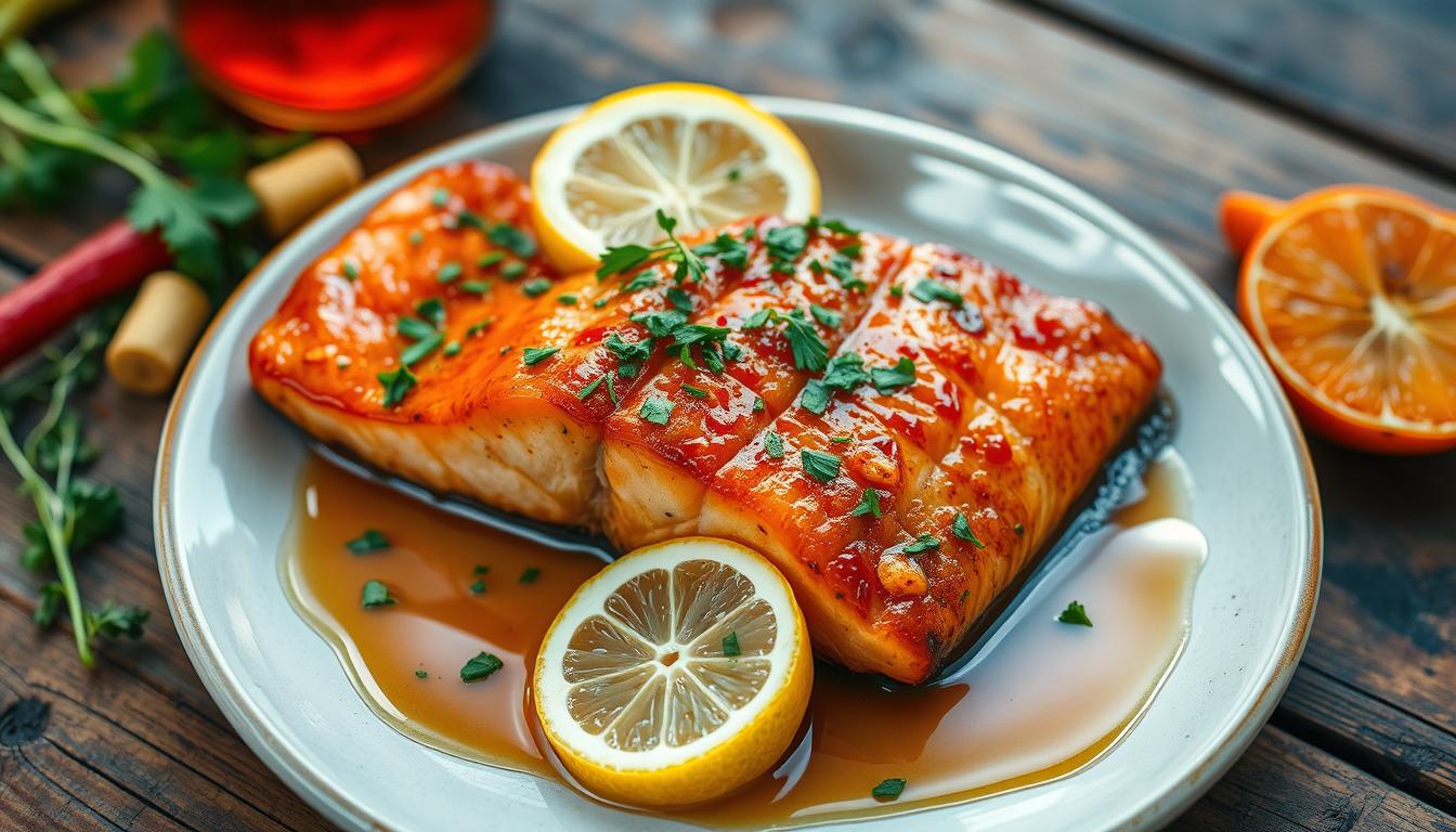 Honey Glazed Salmon