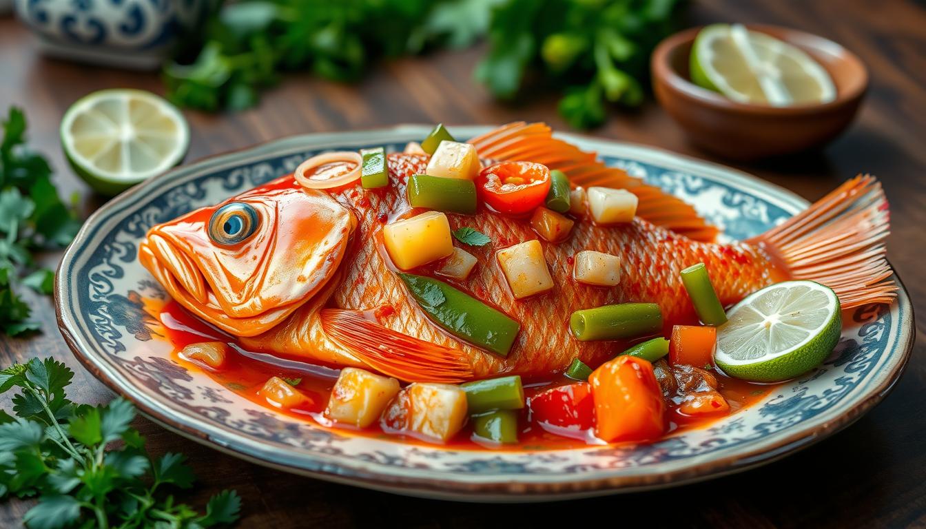 Sweet and Sour Carp