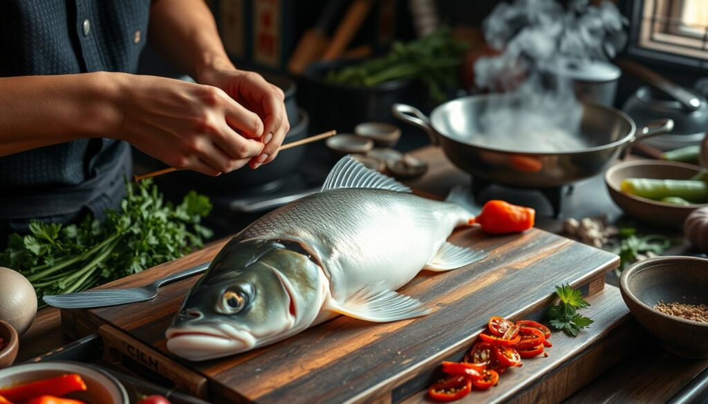 Traditional carp preparation techniques Traditional carp preparation techniques