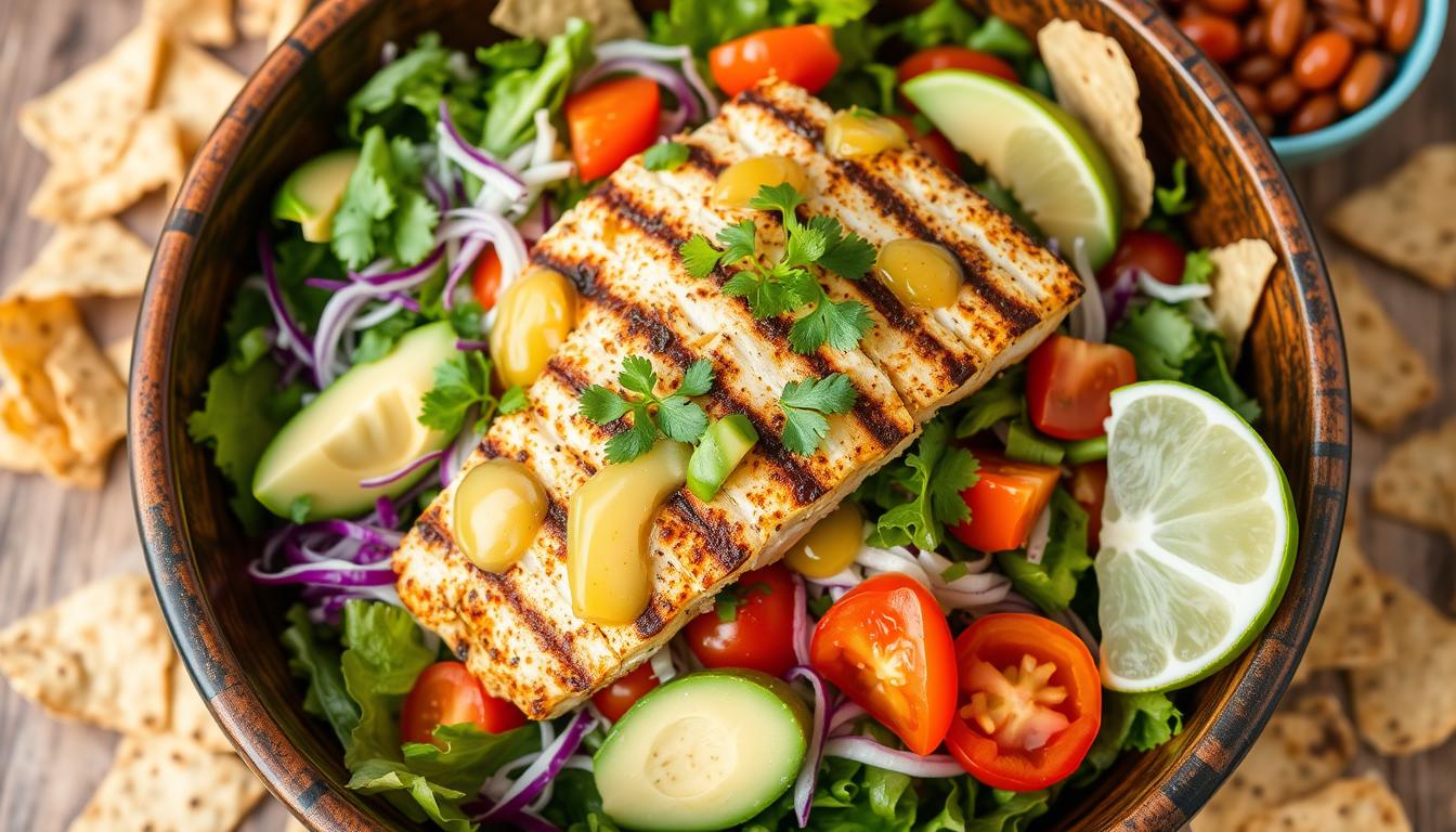 Fish Taco Salad: A Healthy Mexican-Inspired Dish Fish Taco Salad