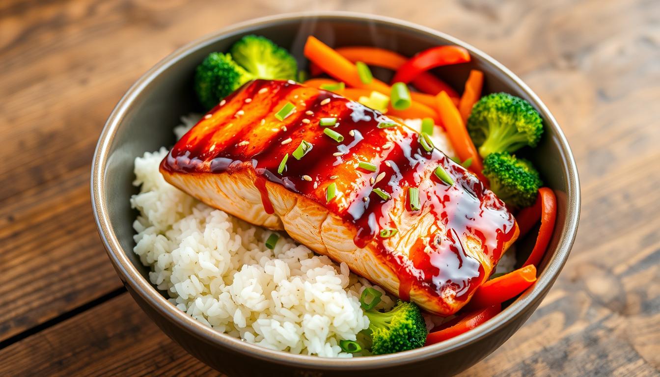 Delicious Teriyaki Salmon Bowl: Quick & Healthy Meal Teriyaki Salmon Bowl