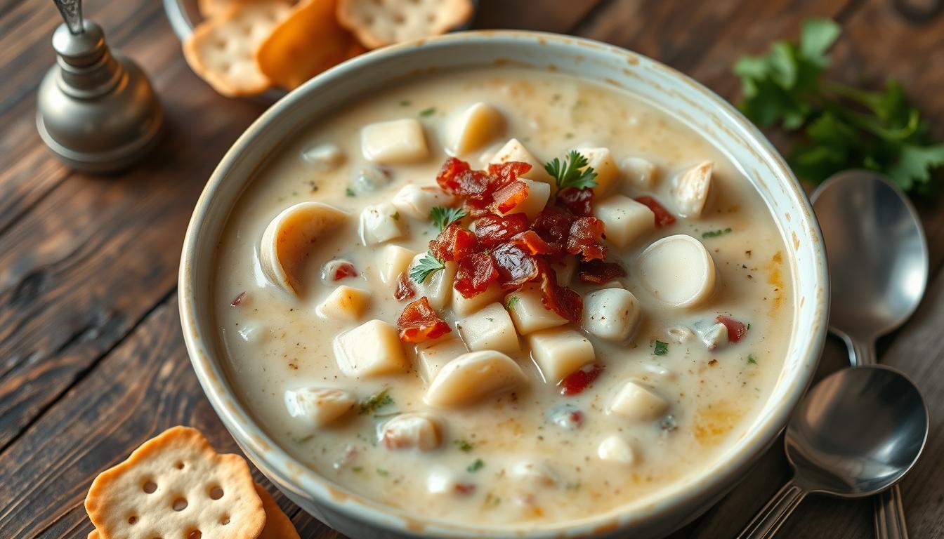 New England Clam Chowder: A Classic Seafood Soup New England Clam Chowder