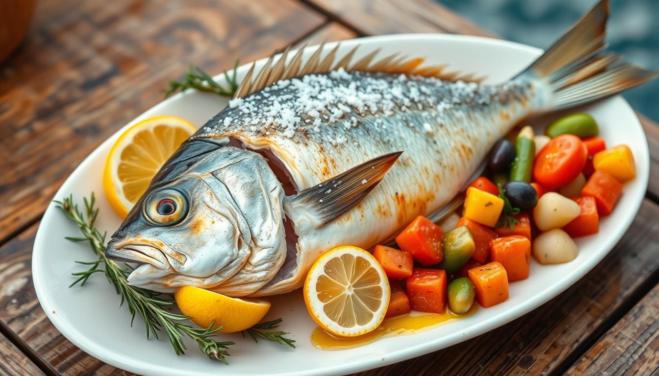 Salt Baked Sea Bream