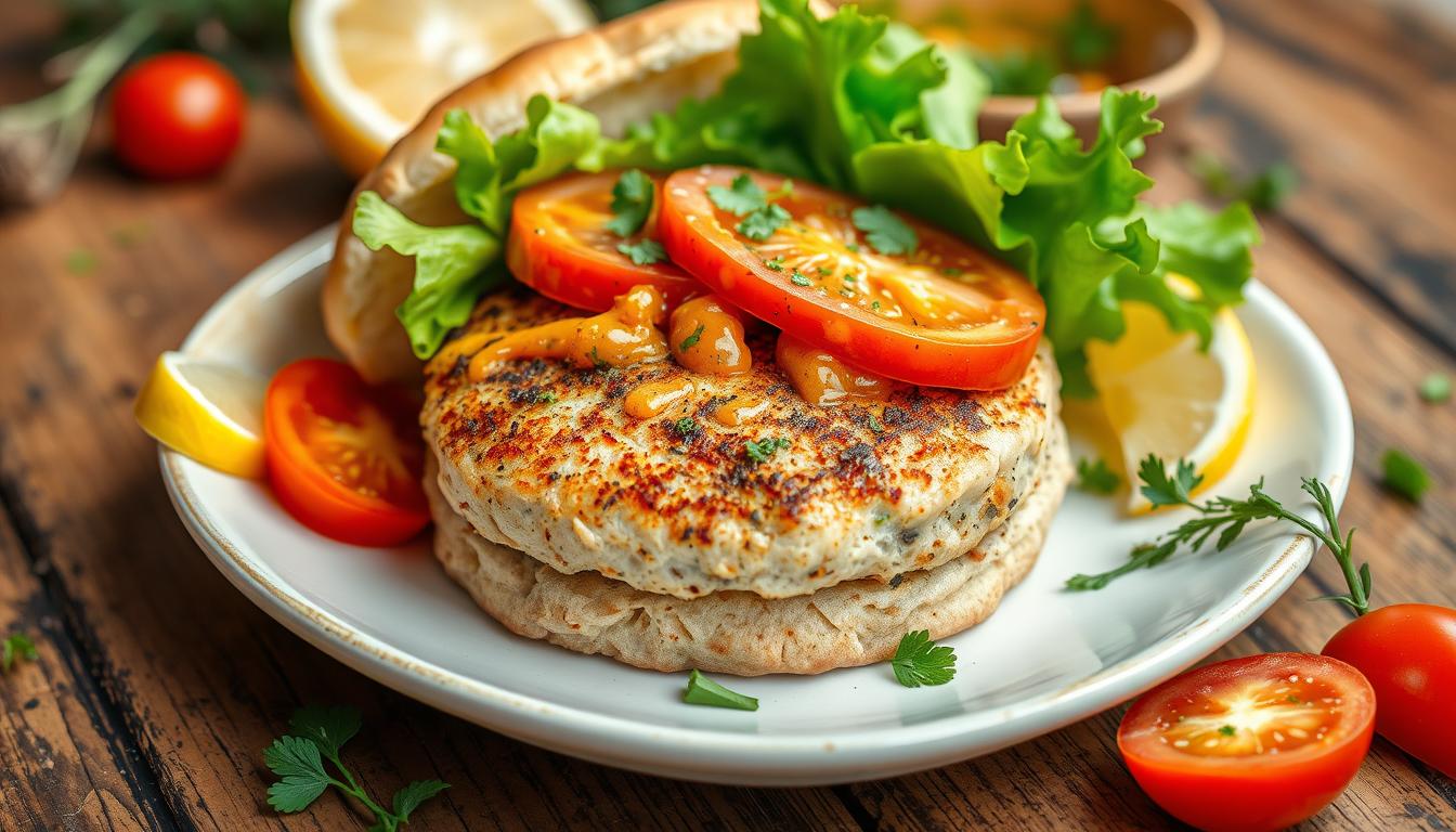 Spiced Fish Burgers: Flavorful Seafood Patties Spiced Fish Burgers
