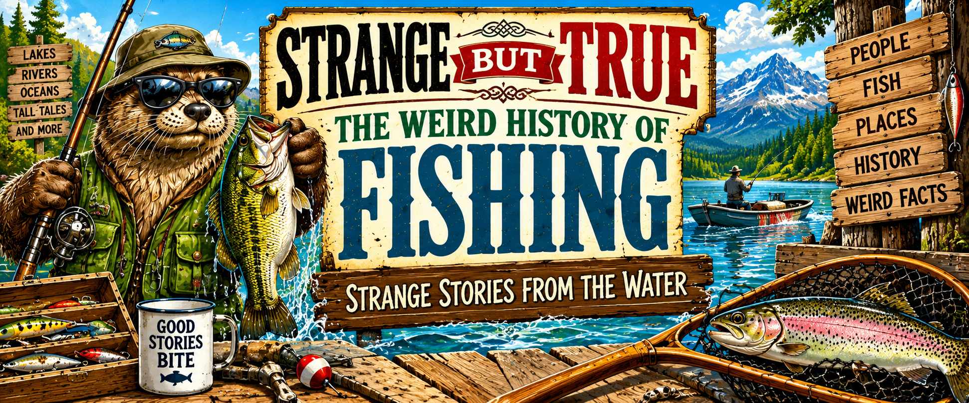 The Weird History of Fishing: Strange Stories From the Water Fishing history and strange stories